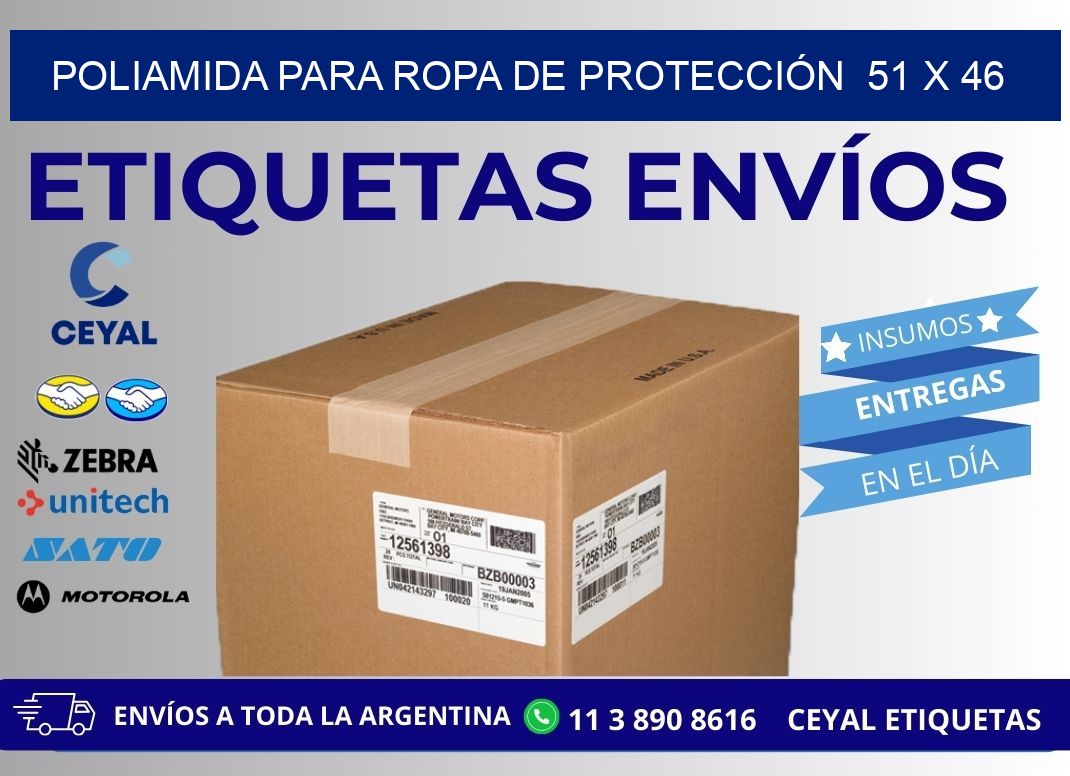 POLIAMIDA PARA ROPA DE PROTECCIÓN  51 x 46